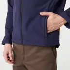 Ver foto 3: Campera softshell azul, detalle de la tela